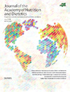 Journal of the Academy of Nutrition and Dietetics杂志封面